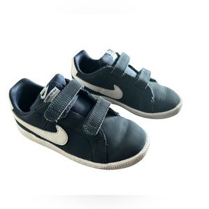Nike Court Royal Navy Velcro Sneakers, 10 toddler